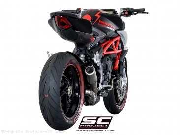 CR-T Exhaust by SC-Project MV Agusta / Brutale 675 / 2019