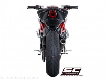 CR-T Exhaust by SC-Project MV Agusta / Brutale 675 / 2014