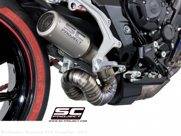 CR-T Exhaust by SC-Project MV Agusta / Brutale 800 Dragster / 2018