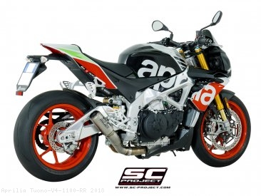 CR-T Exhaust by SC-Project Aprilia / Tuono V4 1100 RR / 2018