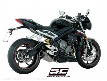 SC1-R Exhaust by SC-Project Triumph / Street Triple R 765 / 2021