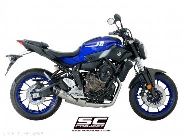 S1 Exhaust by SC-Project Yamaha / MT-07 / 2020