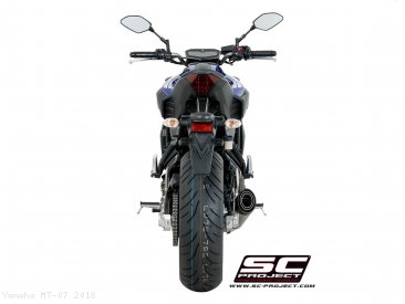 S1 Exhaust by SC-Project Yamaha / MT-07 / 2018