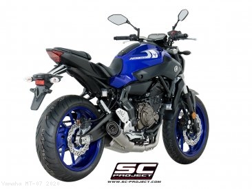 S1 Exhaust by SC-Project Yamaha / MT-07 / 2020