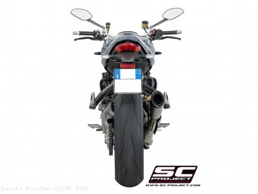 S1 Exhaust by SC-Project Ducati / Monster 1200R / 2016