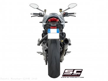 S1 Exhaust by SC-Project Ducati / Monster 1200R / 2018