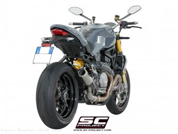 CR-T Exhaust by SC-Project Ducati / Monster 1200R / 2020