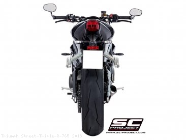 CR-T Exhaust by SC-Project Triumph / Street Triple R 765 / 2018