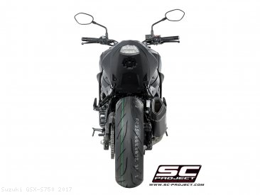 SC1-R Exhaust by SC-Project Suzuki / GSX-S750 / 2017