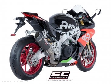 SC1-R Exhaust by SC-Project Aprilia / RSV4 RF / 2017