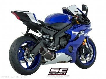 SC1-R Exhaust by SC-Project Yamaha / YZF-R6 / 2021