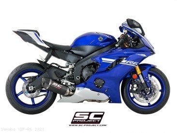 SC1-R Exhaust by SC-Project Yamaha / YZF-R6 / 2021