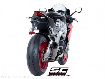 S1 Exhaust by SC-Project Aprilia / RSV4 RF / 2019