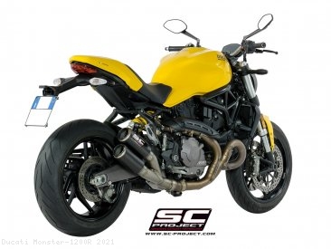 CR-T Exhaust by SC-Project Ducati / Monster 1200R / 2021