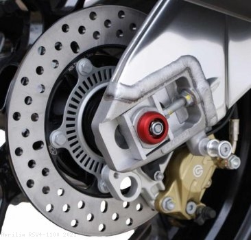 Rear Axle Sliders by Evotech Performance Aprilia / RSV4 1100 / 2021