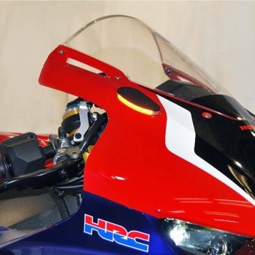 Mirror Block Off Front Turn Signal Kit by NRC Honda / CBR1000RR-R / 2024