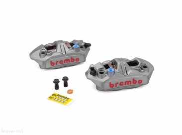 108 mm Radial M4 Cast Monoblock Caliper Kit by Brembo Universal