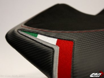 Luimoto "TEAM ITALIA" RIDER Seat Cover Aprilia / RSV4 / 2011