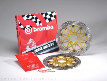 330mm SuperSport Brake Rotor kit by Brembo Ducati / 1199 Panigale Superleggera / 2014