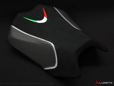 Luimoto "TEAM ITALIA" Seat Covers Aprilia / Tuono V4 1100 Factory / 2016