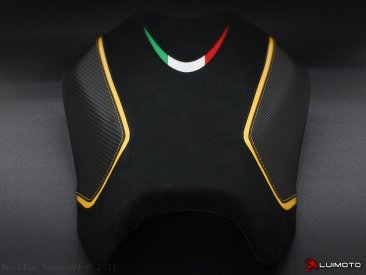 Luimoto "TEAM ITALIA" Seat Covers Aprilia / Tuono V4 R / 2011