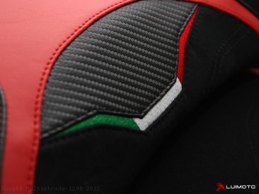 Luimoto "TEAM ITALIA" RIDER Seat Cover Ducati / Multistrada 1200 / 2015