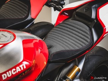 Luimoto "CORSA EDITION" RIDER Seat Cover Kit Ducati / 1299 Panigale S / 2016