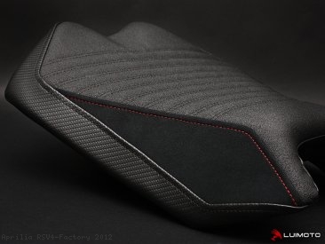 Luimoto "CORSA EDITION" RIDER Seat Cover Kit Aprilia / RSV4 Factory / 2012