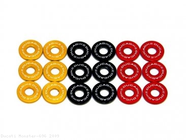 6 Piece Clutch Spring Cap Kit by Ducabike Ducati / Monster 696 / 2009