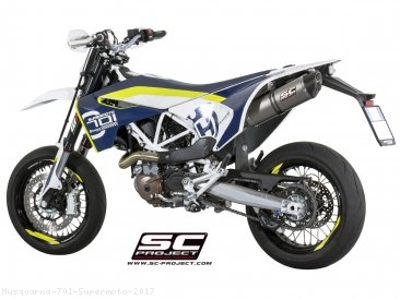 Oval Exhaust by SC-Project Husqvarna / 701 Supermoto / 2017