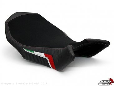 Luimoto "TEAM ITALIA" RIDER Seat Cover MV Agusta / Brutale 1090 RR / 2017