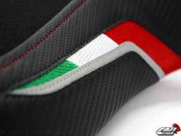 Luimoto "TEAM ITALIA" RIDER Seat Cover MV Agusta / Brutale 1090 RR / 2009