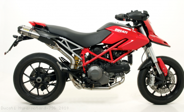 "Short" Slip On Exhaust by Arrow Ducati / Hypermotard 796 / 2010