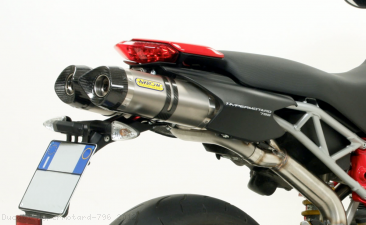 "Short" Slip On Exhaust by Arrow Ducati / Hypermotard 796 / 2012