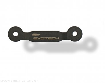 Exhaust Hanger Bracket with Passenger Peg Blockoff by Evotech Performance Kawasaki / Ninja ZX-10R / 2017