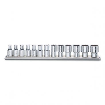 900/SB13 Set of 6 point 1/4" drive Metric sockets by Beta Tools