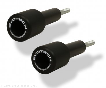 Lower Frame Sliders by Evotech Performance Triumph / Speed Triple / 2011