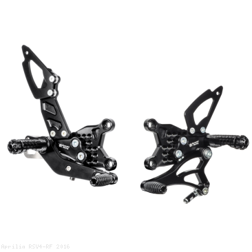 Adjustable Rearsets by Bonamici Aprilia / RSV4 RF / 2016