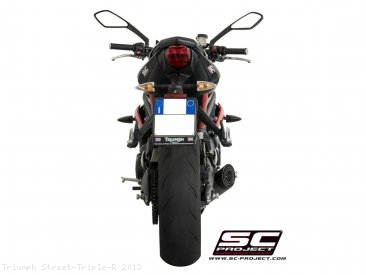 Conic Exhaust by SC-Project Triumph / Street Triple R / 2013