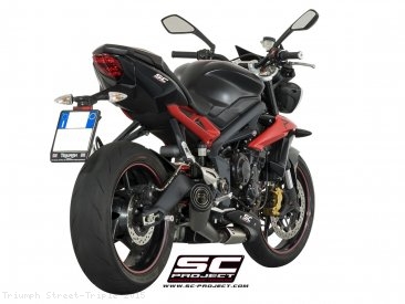 Conic Exhaust by SC-Project Triumph / Street Triple / 2015