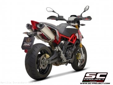 SC1-M Exhaust by SC-Project Aprilia / Dorsoduro 900 / 2019