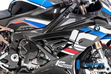 Carbon Fiber Right Side Large M Version Frame Cover by Ilmberger Carbon BMW / S1000RR / 2023