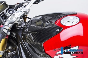 Carbon Fiber Upper Tank Cover by Ilmberger BMW / S1000RR / 2017