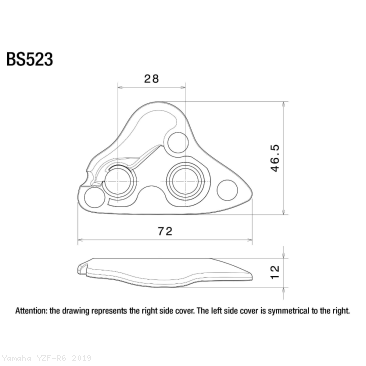  Yamaha / YZF-R6 / 2019