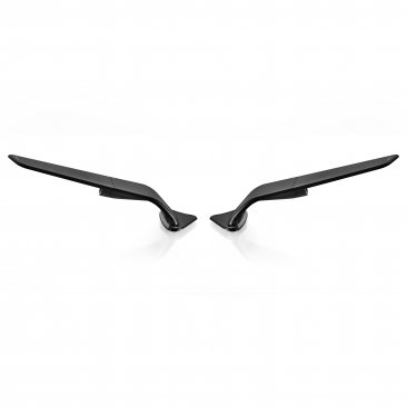 "STEALTH" Sport Mount Style Winglet Mirror Set by Rizoma