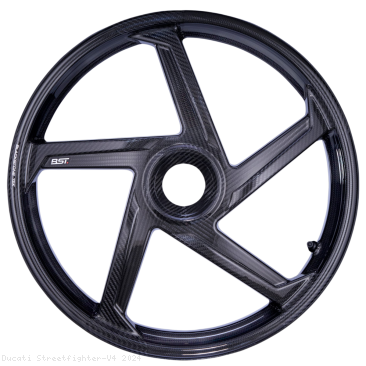Carbon Fiber Star Tek Rear Wheel by BST Ducati / Streetfighter V4 / 2024