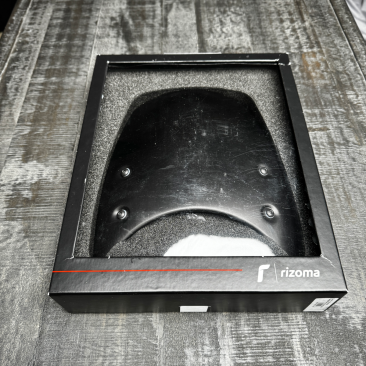 Open Box Aluminum Headlight Fairing by Rizoma