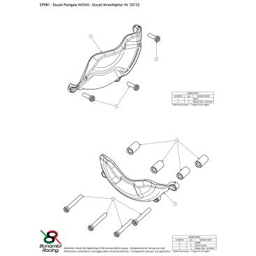 Billet Aluminum Engine Case Savers by Bonamici