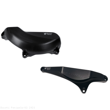 Billet Aluminum Engine Case Savers by Bonamici Ducati / Panigale V2 / 2021