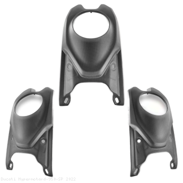 Carbon Fiber Tank Cover by DBK Special Parts Ducati / Hypermotard 950 SP / 2022